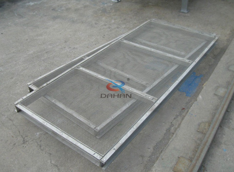 直線振動篩網(wǎng)架